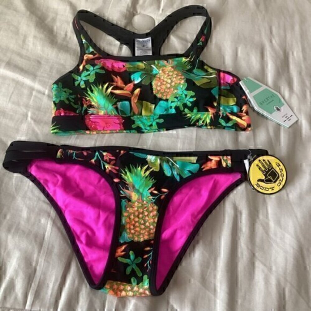 Body Glove bikini small top xsmall bottoms
